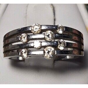 RingVintage sterling silver ring sz 10